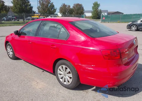 2014 Volkswagen Jetta 2.0L S from USA, damaged, VIN 3VW2K7AJ8EM256519